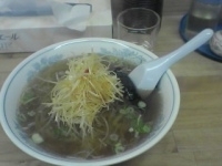 「ネギら～めん」@手打ちラーメン うみのやの写真