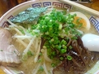 「01長浜+辛玉+モヤシ」@ハングリードラゴンの写真