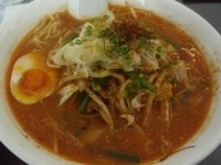 「味噌カレーラーメン【12月限定】+小ライス」@らあめん工房 まんぼぉの写真