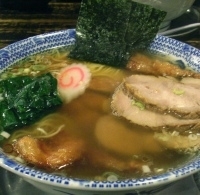 「薄口パーコーチャーシュー+大盛り」@くじら軒 横浜本店の写真