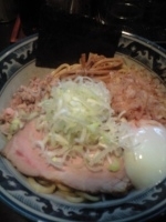 「油そば（温泉玉子）」@兎に角 松戸店の写真