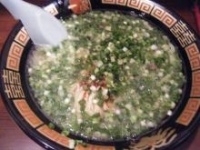 「ラーメン+青ネギ」@一蘭 池袋店の写真