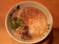 「さくらワンタンメン」@筑豊ラーメン 山小屋 新北九州空港店の写真