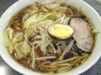 「ワンタン麺」@中華麺店 喜楽の写真