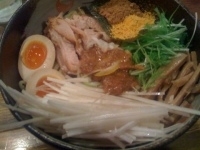 「油そば+ねぎトッピング（750円）」@中華そば 椿の写真