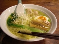 「しゃもラーメン700円」@軍鶏家の写真