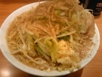 「大ラーメン+BB（にんにく多目）」@ラーメン二郎 八王子野猿街道店2の写真