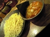 「辛味つけ麺720円」@つけ麺屋 やすべえ 新宿店の写真