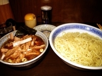 「チャーシューつけ麺」@中華そば べんてんの写真