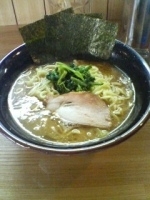 「ラーメン（中盛固め）」@川福家の写真