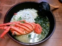 「伊勢海老ラーメン」@海鮮食楽 青木さざえ店食堂部の写真