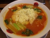 「太陽のチーズラーメン \830」@太陽のトマト麺 水道橋店の写真