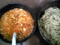 「つけ麺（特盛3玉・辛口つけだれ）」@海友の写真