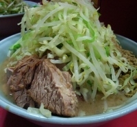 「大ラーメンブタ5枚入り+和ッ!カレー（ヤサイマシ）」@ラーメン二郎 相模大野店の写真