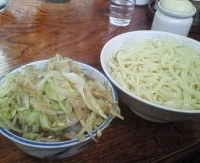「野菜つけめん大盛り」@ラーメン ひかりの写真