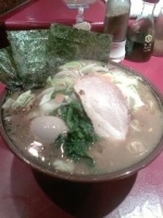 「ラーメン野菜畑麺固 味付け玉子」@厚木家の写真