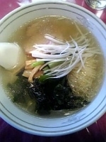 「塩スープソバ」@中華麺 有昌の写真