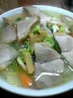 「タンメンチャーシュー(¥850)」@花月食堂の写真