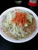 「小（ヤサイ+カラメ+トウガラシ）」@ラーメン二郎 鶴見店の写真