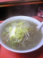 「タンメン 600円+餃子 450円」@一番の写真