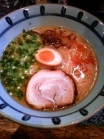 「伊太呂とんこつ+ねぎめし」@麺屋 伊太呂の写真