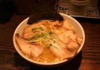 「塩ラーメン（エビ油）」@宗家一条流がんこラーメン 十八代目の写真