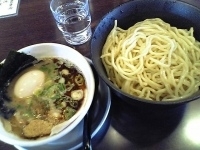 「仁矢つけ麺「中300g」(1000円)」@麺匠 仁矢の写真