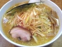 「みそらーめん（ネギトッピング）」@らーめん処 力の写真