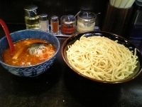 「辛味つけ麺（大盛り・麺固め・味濃いめ）」@町田 大勝軒の写真