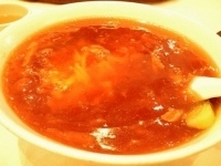 「ふかひれスープそば」@全家福の写真