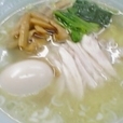 とりラーメン（￥650）+味付け玉子（￥50）