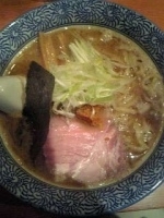 「濃厚豚骨魚介ラーメン」@麺処 ほん田の写真