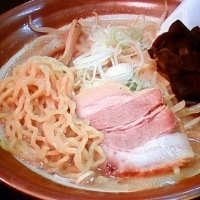 「みそラーメン (650円)」@ラーメンの寶龍 蒲田店の写真