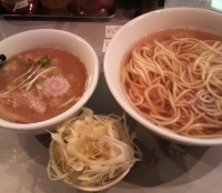 「ねぎあつもり（並）+味玉」@つけめん102 大宮店の写真