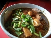 「年越しつけそば（限定）+味玉」@笑堂の写真