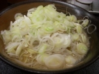 「ラーメン（ネギ多め、麺固め）」@木場 ホープ軒の写真