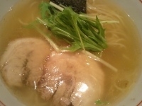 「軍鶏の塩そば（980円）」@井之上屋の写真