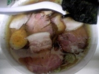 「ミックスチャーシュー（豚あっさり・コッテリ）￥850」@ラーメン 日本一の写真