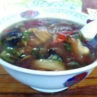 「広東（カントン）メン（700円）」@ラーメンハウス 香雅の写真