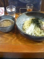 「つけ麺普通盛り（200g）+ぞうすい（200円）」@ラーメン専科 大岡山 しま坂の写真