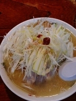 「ネギ味噌チャーシュー」@喜八の写真