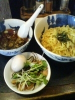 「つけ麺（大盛、固め）」@和風らーめん 水琴窟の写真