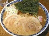 「特製中華そば（大）」@本家大黒屋本舗 平井店の写真