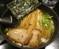 「塩ら～めん+めじろ飯」@七重の味の店 めじろ 代々木店の写真