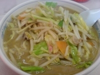 「チャンポンめん」@長浜ら〜めん とんこつ屋の写真