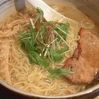 「地鶏魚玉そば」@麺屋宗 -sou- 高田馬場本店の写真
