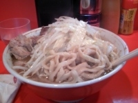 「小ラーメン（ニンニク） 600円」@ラーメン二郎 府中店の写真