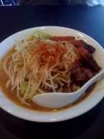 「ラブメン（大豚900円）」@音麺酒家 楽々の写真