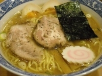 「特製中華そば」@中華そば 青葉 水戸店の写真