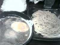 「つけ麺&ライス」@屋台らーめん 柏店の写真